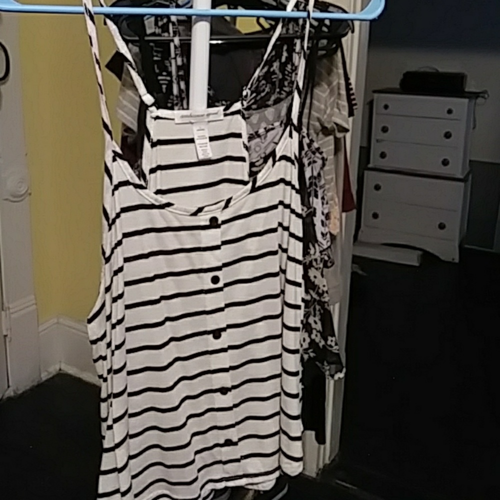Striped tank top